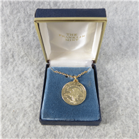 Bicentennial .500 Gold Pendant (Franklin Mint, 1976)