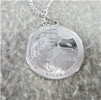 The Apollo 17 Eyewitness Sterling Silver Pendant (Franklin Mint, 1972)
