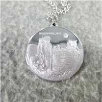 The Apollo 17 Eyewitness Sterling Silver Pendant (Franklin Mint, 1972)
