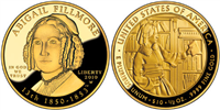 USA 2009 W Abigail Fillmore $10 Gold Coin from First Spouse Series