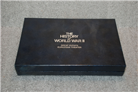 The History Of World War II Great Leaders European Theater Ingots Collection  (Lincoln Mint, 1975)