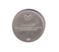 International Silver: Charles A. Lindbergh Commemorative Medal "The Scientist" (Sterling)