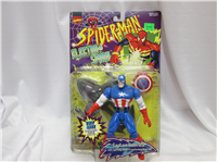 CAPTAIN AMERICA Action Figure   (Spider-Man Electro Spark, Toy Biz, 1997) 