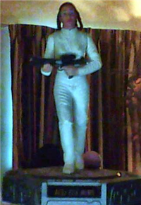 PRINCESS LEIA SPORTING BLASTER  3 3/4'' Action Figure   (Star Wars: Power Of The Force, Kenner, 1995) 