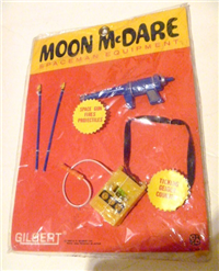 SPACEMAN EQUIPMENT SET   (Moon Mcdare, Gilbert Toys, 1969 - 1970) 