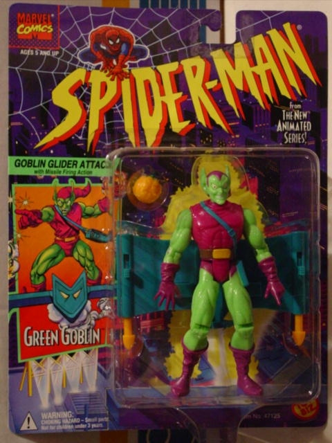 Value of GREEN GOBLIN (Spider-Man Animated Series, Toy Biz, 1994 - 1997) |  