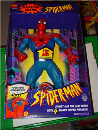 ELECTRONIC TALKING SPIDER-MAN   (Spider-Man Animated Series, Toy Biz, 1994 - 1997) 