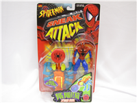 SPIDER-MAN  6" Action Figure   (Spider-Man Sneak Attack Bug Busters 47206, Toy Biz, 1998) 