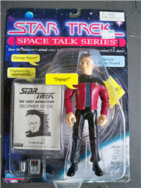 CAPTAIN JEAN-LUC PICARD   (Star Trek  Space Talk Series, Playmates, 1995 - 1995) 