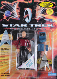 CAPTAIN JEAN-LUC PICARD   (Star Trek: Generations, Playmates, 1994 - 1994) 