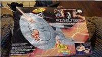 U.S.S. STARSHIP ENTERPRISE NCC-1701-D WITH BATTLE DAMAGE   (Star Trek: Generations, Playmates, 1994 - 1995) 