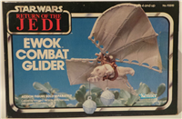 EWOK COMBAT GLIDER  3 3/4'' Action Figure   (Star Wars: Return Of The Jedi, Kenner, 1983) 