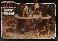 EWOK VILLAGE ACTION PLAYSET  3 3/4'' Action Figure   (Star Wars: Return Of The Jedi, Kenner, 1983) 