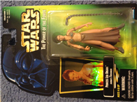 PRINCESS LEIA ORGANA AS JABBA'S PRISONER  3 3/4'' Action Figure   (Star Wars: Power Of The Force, Kenner, 1995) 