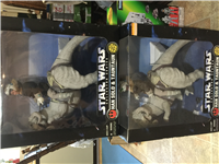 HAN SOLO & TAUNTAUN  12'' Action Figure   (Star Wars: Power Of The Force  Collector Series, Kenner, 1995) 