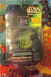 EMPEROR PALPATINE  3 3/4'' Action Figure   (Star Wars: Power Of The Force Electronic F/X, Kenner, 1997) 