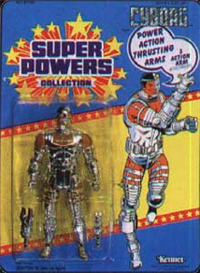 CYBORG   (Super Powers Collection, Kenner, 1984 - 1986) 