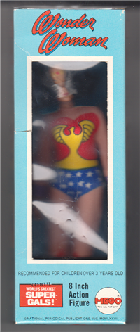 WONDER WOMAN  8'' Action Figure   (World's Greatest Super-Heroes!, Mego, 1972) 