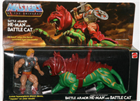 BATTLE ARMOR HE-MAN AND BATTLE CAT GIFT PACK   (Masters Of The Universe, Mattel, 1981 - 1990) 