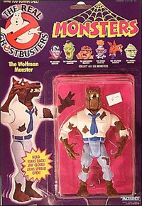 THE WOLFMAN MONSTER   (The Real Ghostbusters Monsters, Kenner, 1986 - 1990) 