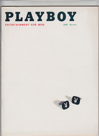 PLAYBOY  Vol. 4 No. 6    (HMH Publishing Co., Inc., June, 1957) Carrie Radison