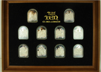 Ten 10 Commandments Ingot Collection  (Hamilton Mint, 1977)
