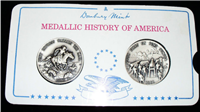 Medallic History of America Commemorative Medals Collection    (Danbury Mint, 1974)