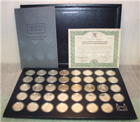 The Freedom Medals Collection symbolizing the words that inspired the American Revolution  (Royal Mint, 1973)