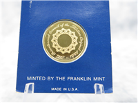 The Bicentennial Council of the 13 Thirteen Original States Official U. S. Gold Medal  (Franklin Mint, 1976)