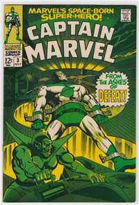 CAPTAIN MARVEL  #3     (Marvel, 1968)