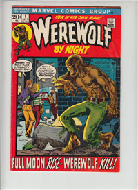 WEREWOLF BY NIGHT  #1     (Marvel, 1972)