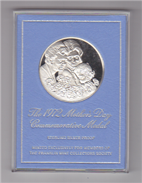 The Mother's Day Commemorative Proof Medal (Franklin Mint, 1972)