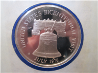 Official Bicentennial Visit Medal Honoring H. M. Queen Elizabeth II, Queen of Great Britain and Northern Ireland (Franklin Mint, 1976)
