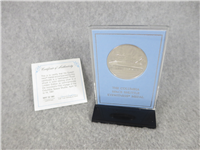 The Columbia Space Shuttle Eyewitness Commemorative Medal   (Franklin Mint, 1981)