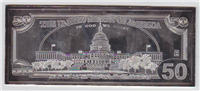 Washington Mint: $50 Fifty Dollar Quarter Pound Silver Proof