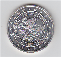 Illinois Sesquicentennial 1818-1968 Commemorative Medal