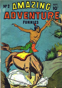 AMAZING ADVENTURE FUNNIES  #2     (Centaur, 1940)