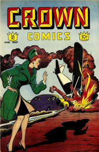 CROWN COMICS  #10     (McCombs, 1947)