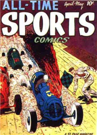 ALL TIME SPORTS COMICS  #4     (Hillman, 1949)