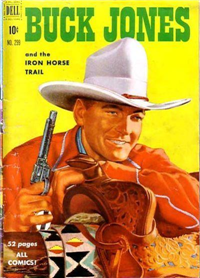 BUCK JONES  #299     (Dell Four Color, 1950)