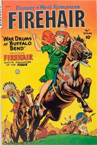 FIREHAIR COMICS  #7     (Fiction House, 1951)