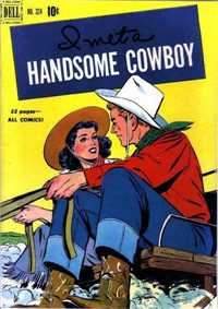 I MET A HANDSOME COWBOY  #324     (Dell Four Color, 1951)