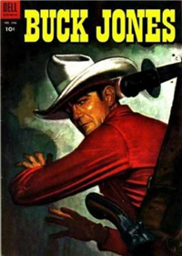 BUCK JONES  #546     (Dell Four Color, 1954)