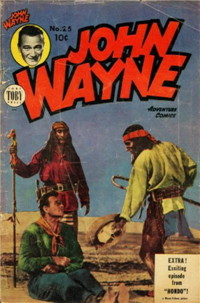 JOHN WAYNE ADVENTURE COMICS  #25     (Toby, 1954)