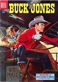 BUCK JONES  #652     (Dell Four Color, 1955)
