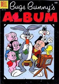 BUGS BUNNY'S ALBUM  #724     (Dell Four Color, 1956)