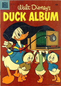 DUCK ALBUM  #840     (Dell Four Color, 1957)