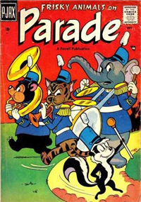 FRISKY ANIMALS ON PARADE  #1     (Ajax  (1957-1958), 1957)