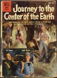 JOURNEY TO THE CENTER OF THE EARTH  #1060     (Dell Four Color, 1959)