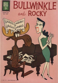 BULLWINKLE AND ROCKY  #1270     (Dell Four Color, 1962)